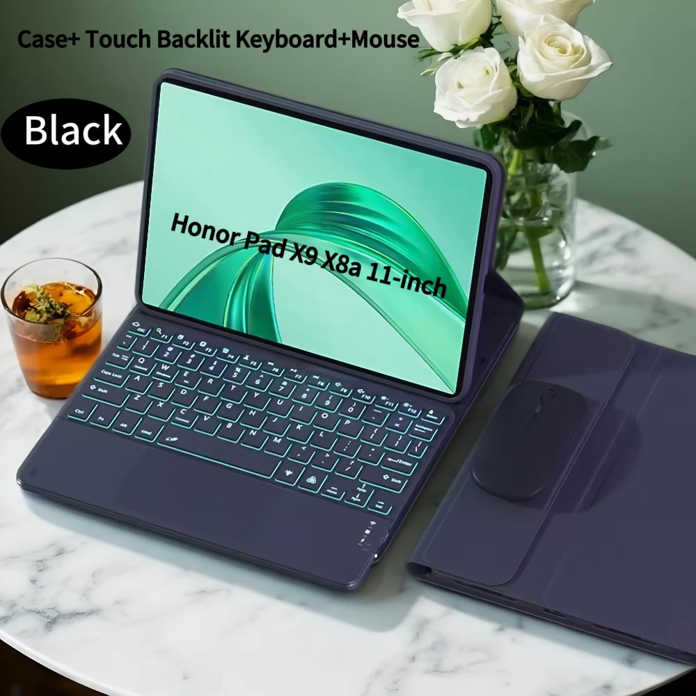Enhanced Title: Detachable Bluetooth Keyboard Cover Case