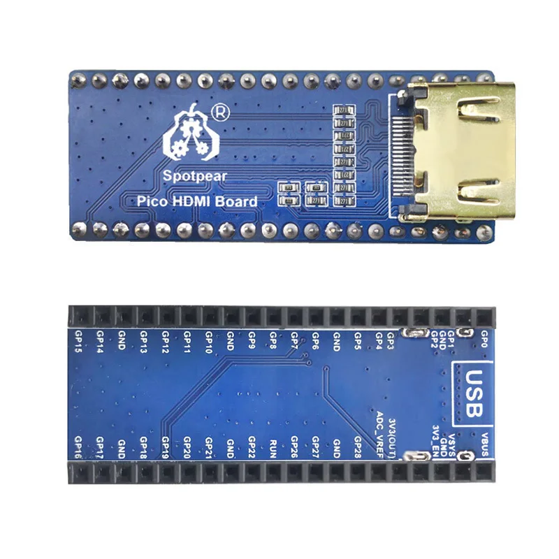

Плата расширения Raspberry Pi Pico, Плата дисплея DVI, совместимая с HDMI