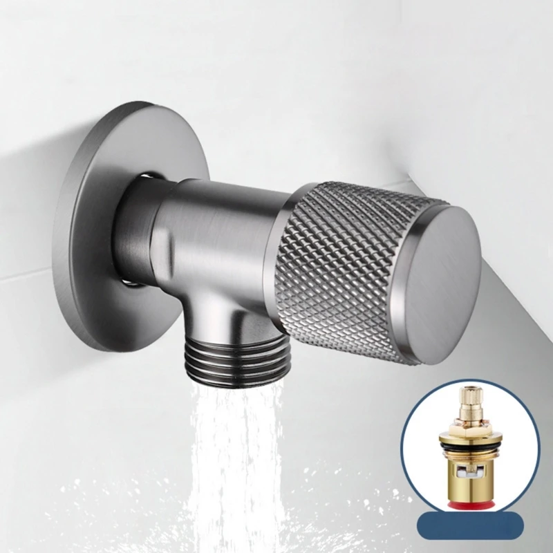 

M6CF Brass Valves Water Diverter Water Stop Valves Accessories Controller for Bathroom Brass Faucet Sink Faucet Toilet