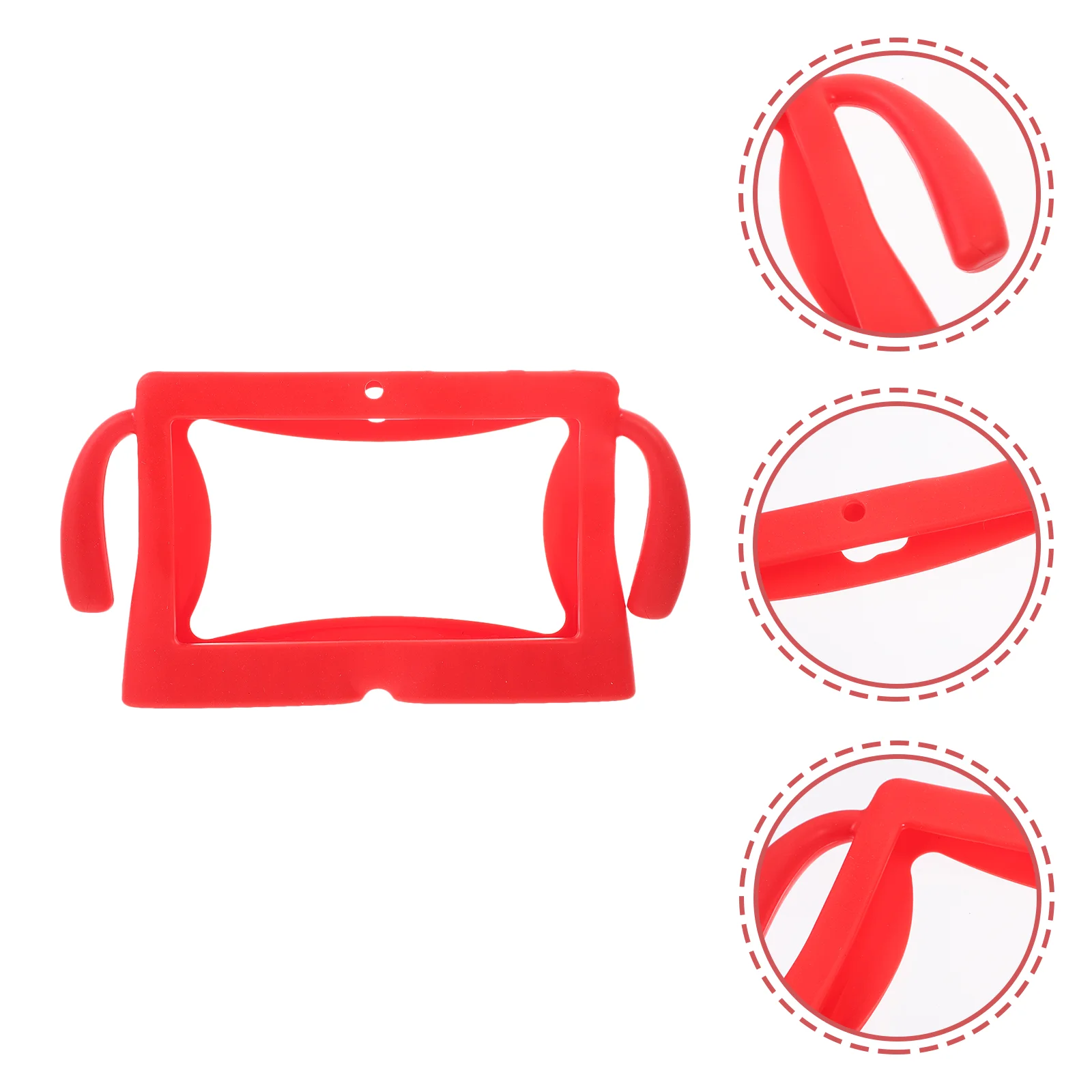 

Universal Inch Tablet Protective Case Soft Silicone Cover Skin Shell Protector with Carry Handles for Q88 Kids Children Tablet