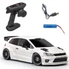 LDRC 2801 RTR 1/28 2.4G 4WD RC Car Drift for POLO R LED Light On-Road Full Proportional Racing Vehicles Models Toys 5