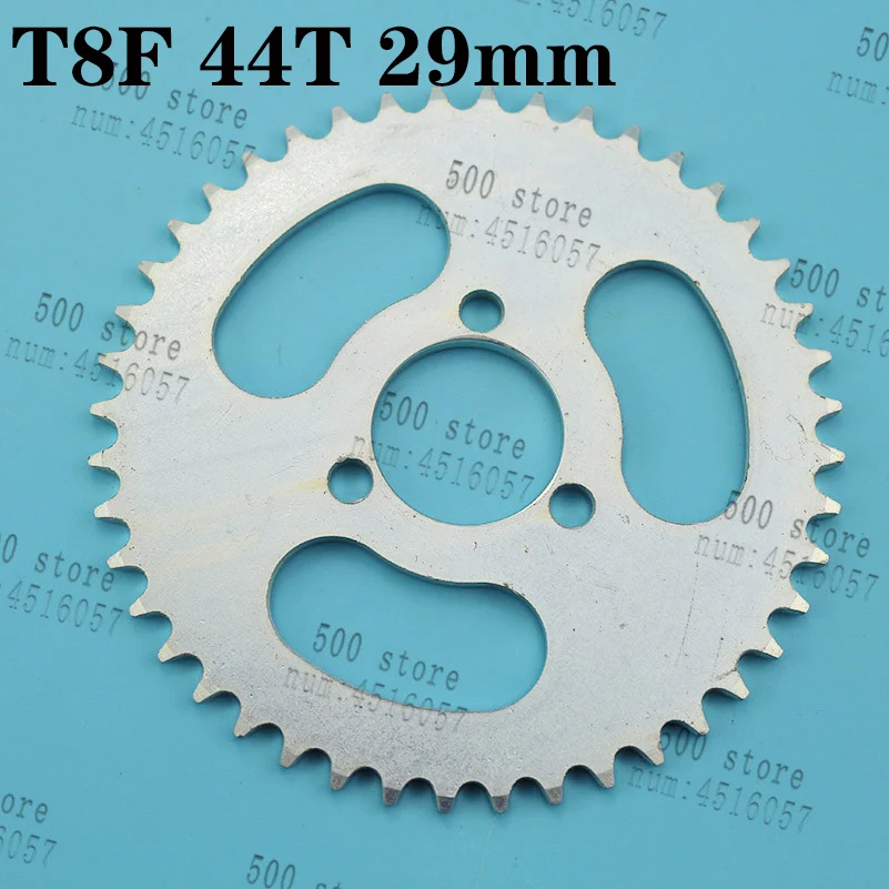 Motorcycle Chain Sprocket Rear T8F 44T 29mm for Electric Scooter 47CC 49cc Dirt Kid Cross Bike ATV Quad Mini Moto