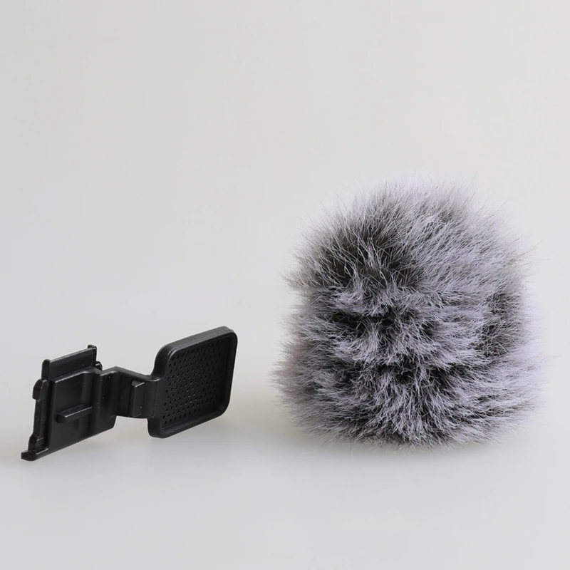 Quality Windshield For ZV1 VLOG Mic Furry Windscreen Muff Wind Cover Perfect For Outdoor Filming Improve Recording DropShipping
