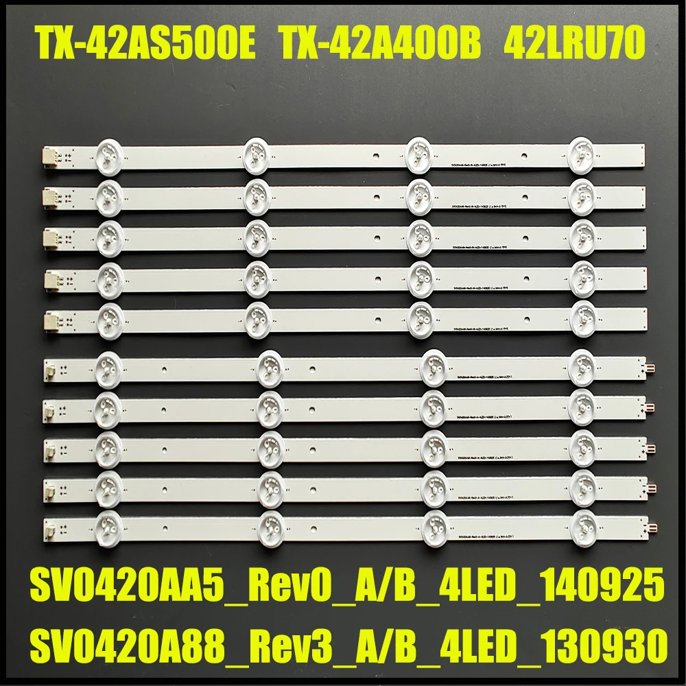 Faixa de Retroiluminação Led para Panasonic Tx42as500e Tx-42a400b Th-42lru70 42lru70 Sv0420a88 _ Rev3 _ b Novo