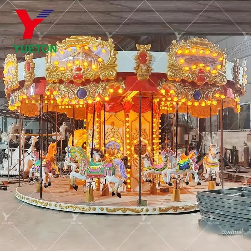 Chinese UP-DRIVE Electric Carrusel China Kids Amusement Park Rides ...