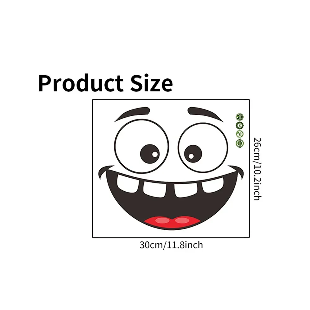 Creative Self-adhesive Toilet Stickers Funny Smiling Face Toilet Seat Lid Decorative Stickers Waterproof Fun DIY Wall for toilet seat stickers,toilet wall stickers,toilet stickers,vinyl stickers