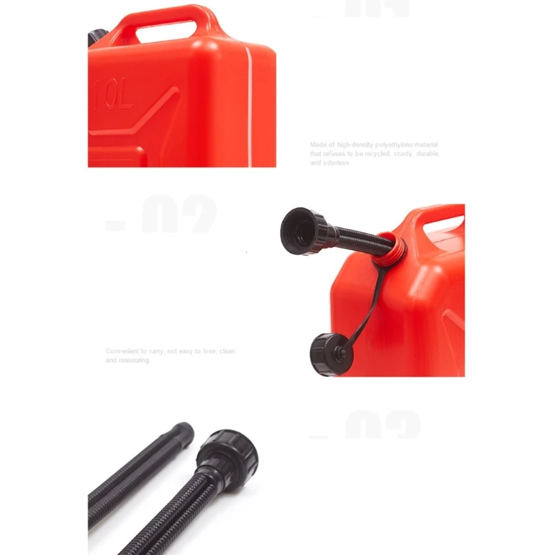 Jerrycan Fuel Can,1.3/2.6Gallon (5L 10L) FuelTank Pack Motorcycle FuelTank Petrol Cans Petrol Diesels Storage GasTank images - 6