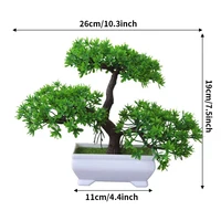 Bonsai Small Tree Pot Artificial Plants Fake Plant Flowers Potted Ornaments for Home Room Table Decoration Hotel Garden Decor 6