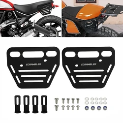 For Ducati Scrambler 620 800 Urban Classic Enduro Sixty2 Icon Motorcycle Side Luggage Rack Support Saddle Bags Mounting Brackets