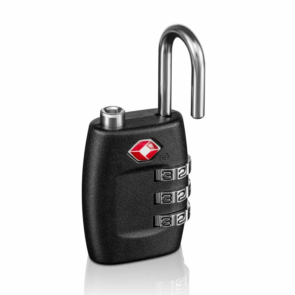 1Pc Combination Lock Travel Suitcase 3 Position Resettable Lock TSA Luggage Duffle Bag Password Locker