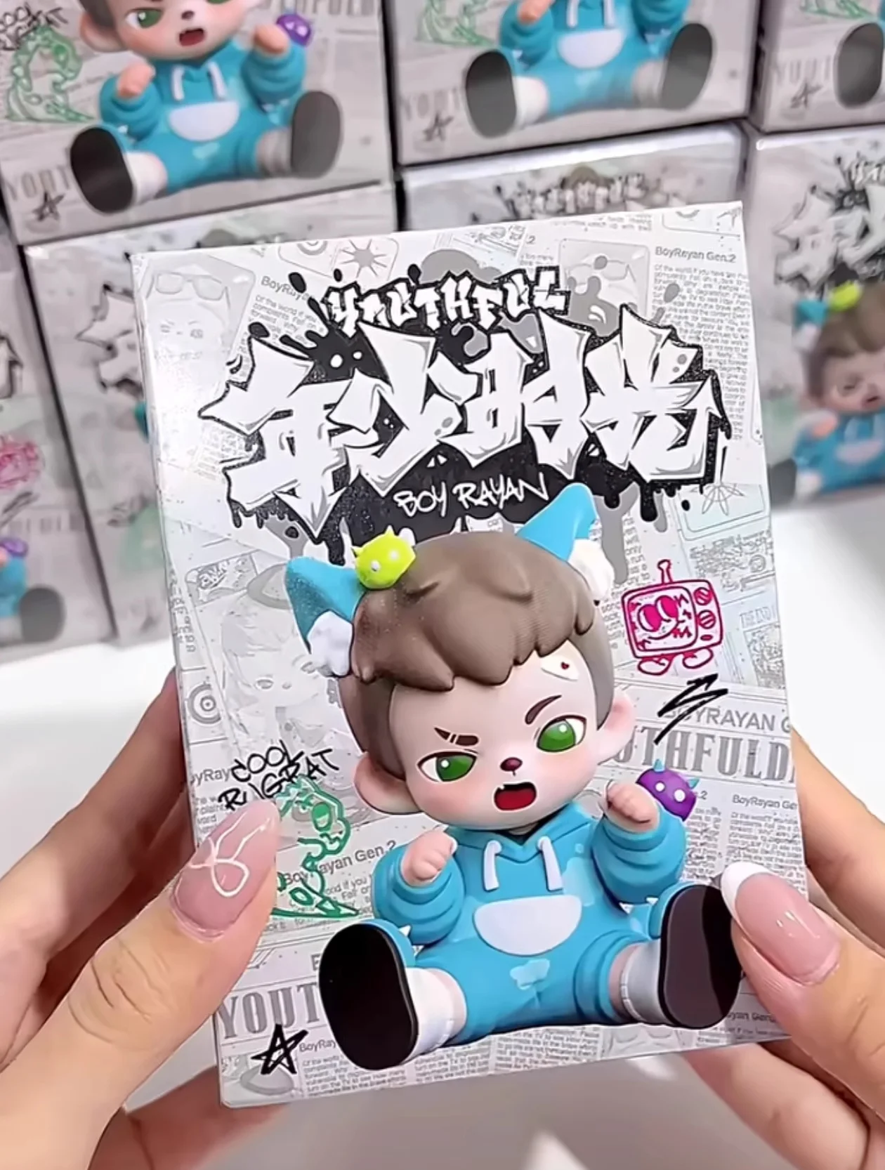 本物の Rayan V2 ヤングタイムシリーズブラインドボックスかわいい
