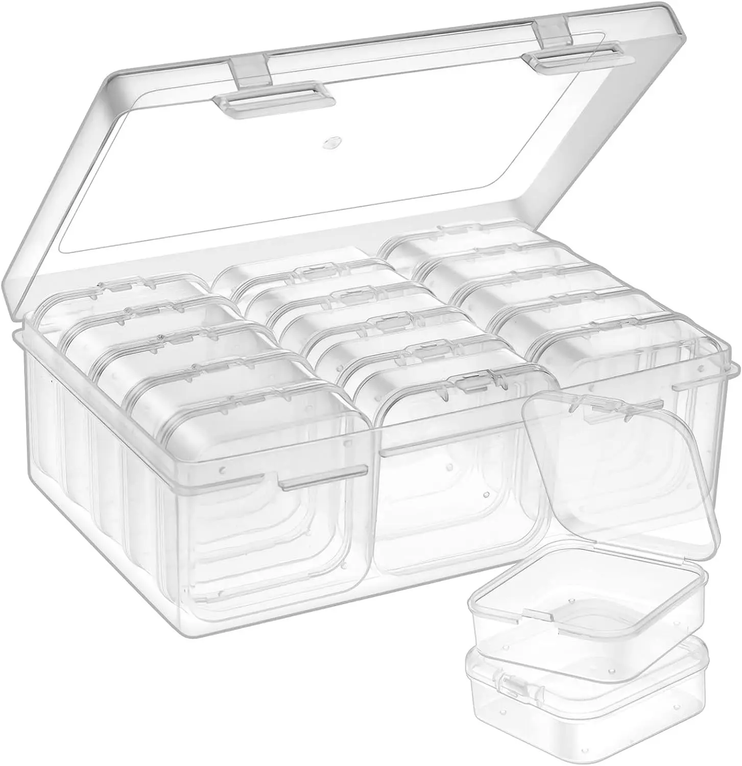 DIY Diamond Painting Embroidery Storage Box Nail Art Jewelry Rhinestone Mosaic Storage Container Multifunctional Box storage box plastic storage box diamond painting storage box storage container