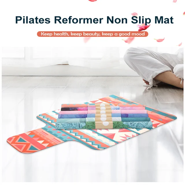Pilates Reformer Mat Reorganization Core Bed Portable Natural Rubber Yoga Meditation Mats Pad Gym Home Fitness Equipment 3
