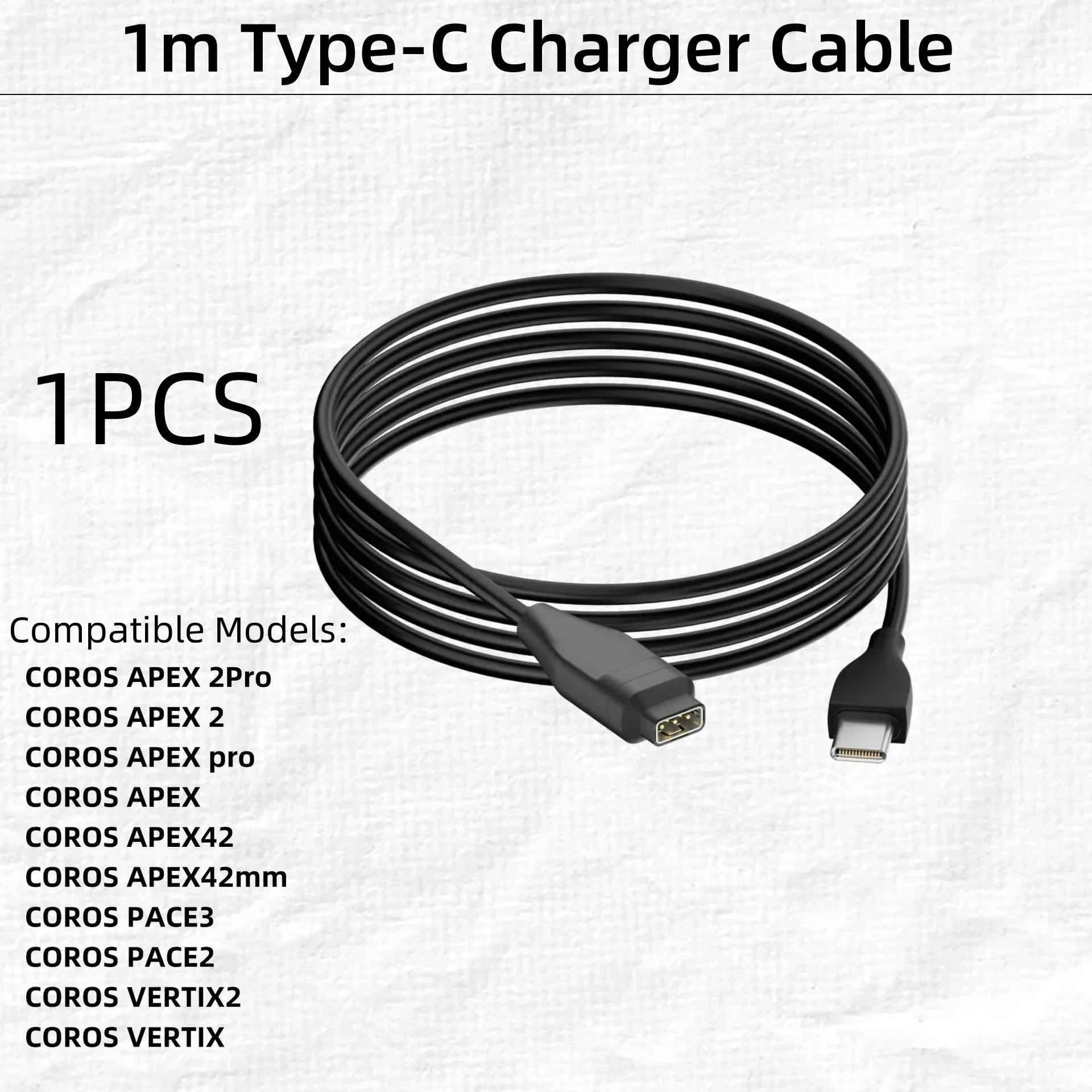 Universal 1M USB Charger Cable