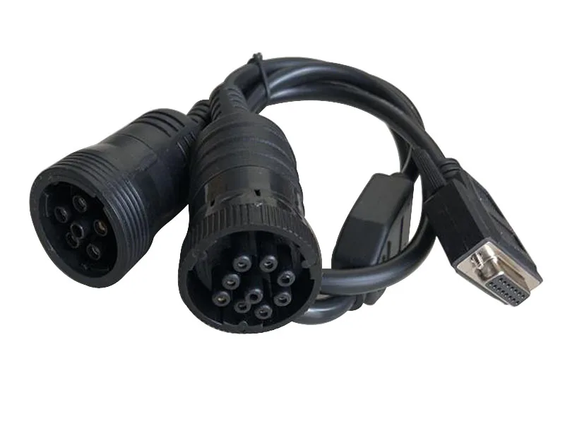 

Новинка 2020, адаптер CAT ET3 III 6 + 9, кабель 6 pin и 9 pin, диагностический инструмент для грузовика, адаптер связи CAT III