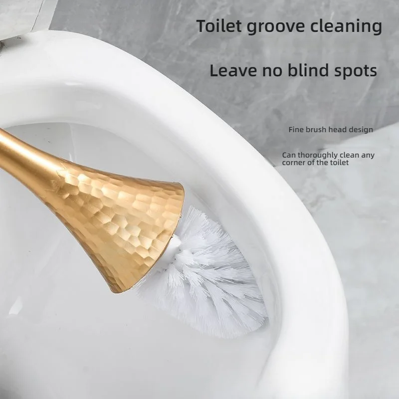 High-end Toilet Brush Set Detachable Toilet Cleaning Brush Replacable Nylon Head For WC Bathroom Accessories Cleaning Tools