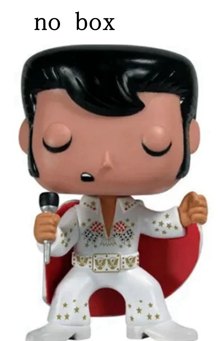 thumbnail image 1 of FUNKO POP Muñecas 1970's ELVIS #03 Figuras de vinilo Modelo Juguetes para niños Regalo, 1 of 3