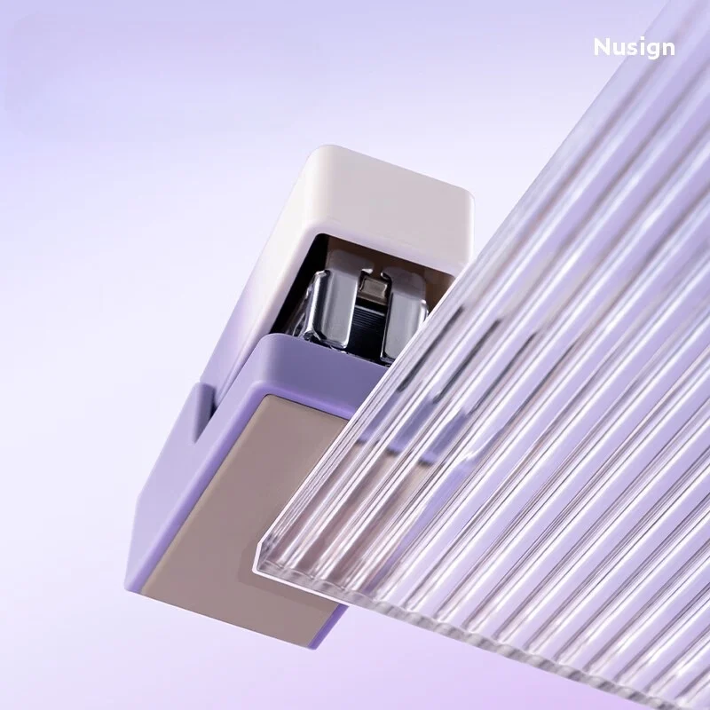 Deli Office Mini Stapler With Staples Paper Binding Tools Mini Stapler Staples Paper Binder Stationery Office Binding Tools push stapler mini stapler set hand stapler