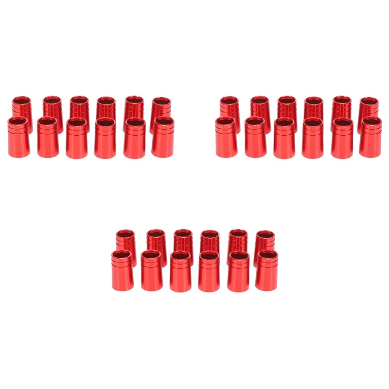 

NEW-36Pcs Golf Ferrules .370 Aluminum 22Mm For Irons Shafts Golf Club Accessories