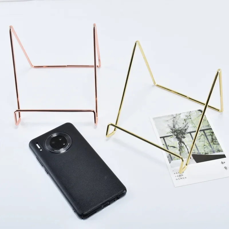 IPAD Craft Bracket Book Holder Photo Pedestal Bowl Picture Frame Plate Rack Display Stand Easel Storage Holders 1pc book holder book stand