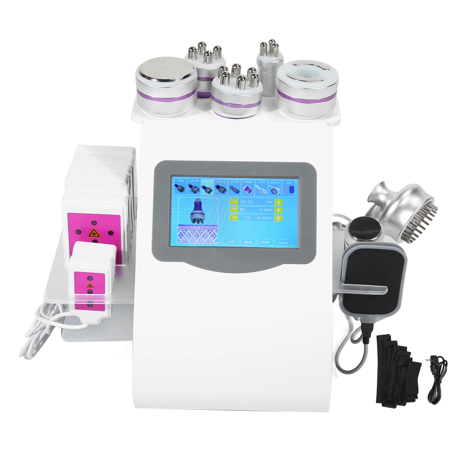 40KHz Cavitation Massage Machine 40KHz Fat Burning Machine Eliminate Scars Shrink Pores Lifting