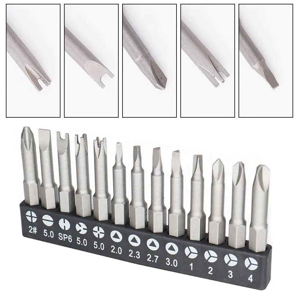 2023 Special-shaped Screwdriver Set 50mm U-shaped Y Inner Multifunctional Triangle Shape Cross Screwdriver Tool Points Thre O3H3
