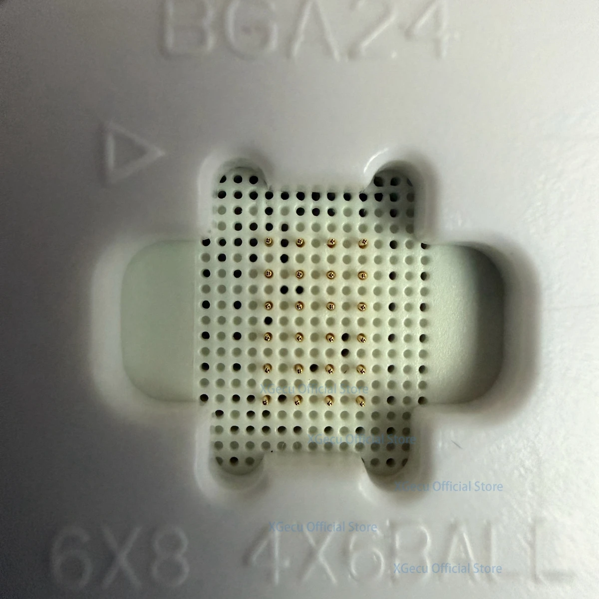 T76_B24_10-4x6 100% XGECU 오리지널 고속 BGA24 어댑터 프로브 소켓 크기: 6mm x 8mm 4x6 볼 BGA24 풀핀 24핀 소켓