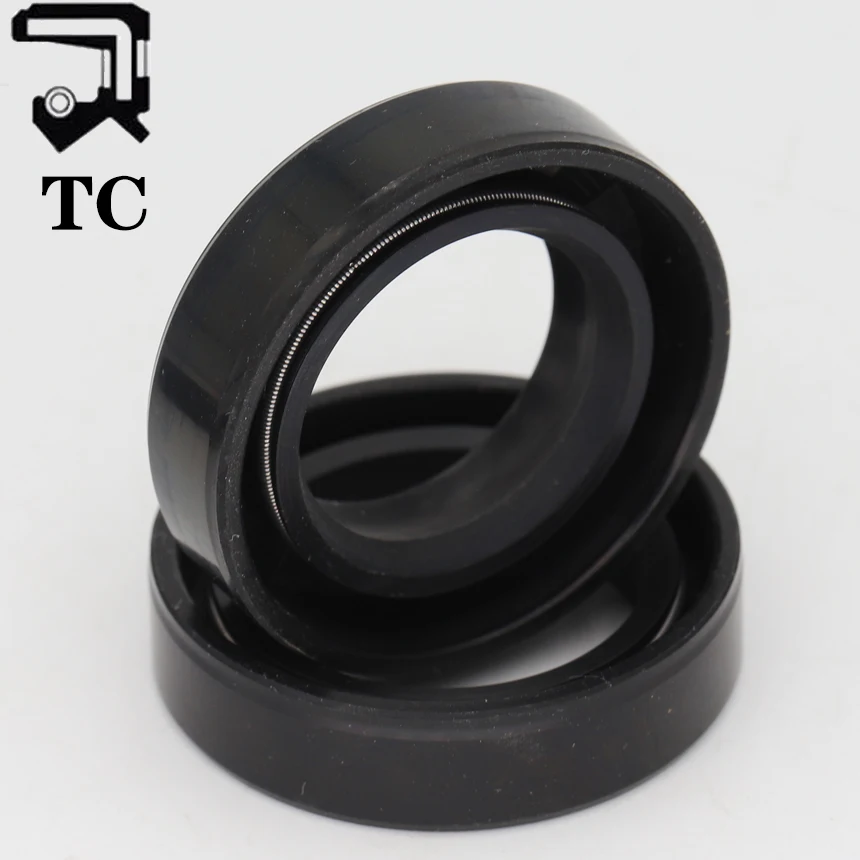 TC TG4 20, 21, 22, 23, 24, 25, 26, 27, 28, 29mm ID 블랙 니트릴 고무 NBR 그루브 립 용수철 개스킷 링, 방사형 샤프트 스켈레톤 오일 도장