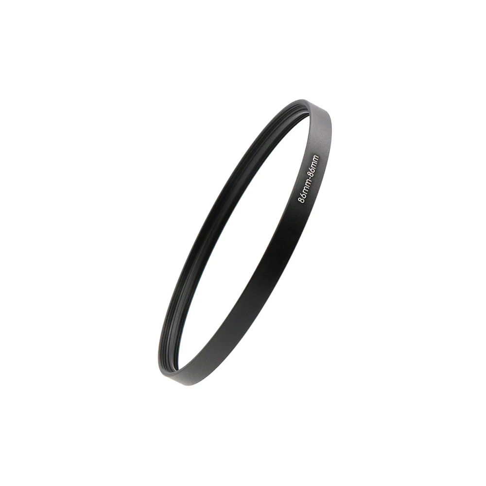 Female to Female Adapter Ring Screw Thread Connector Metal For Macro 49 52 55 58 62 67 72 77 82 86 mm Thread Pitch 0.75mm