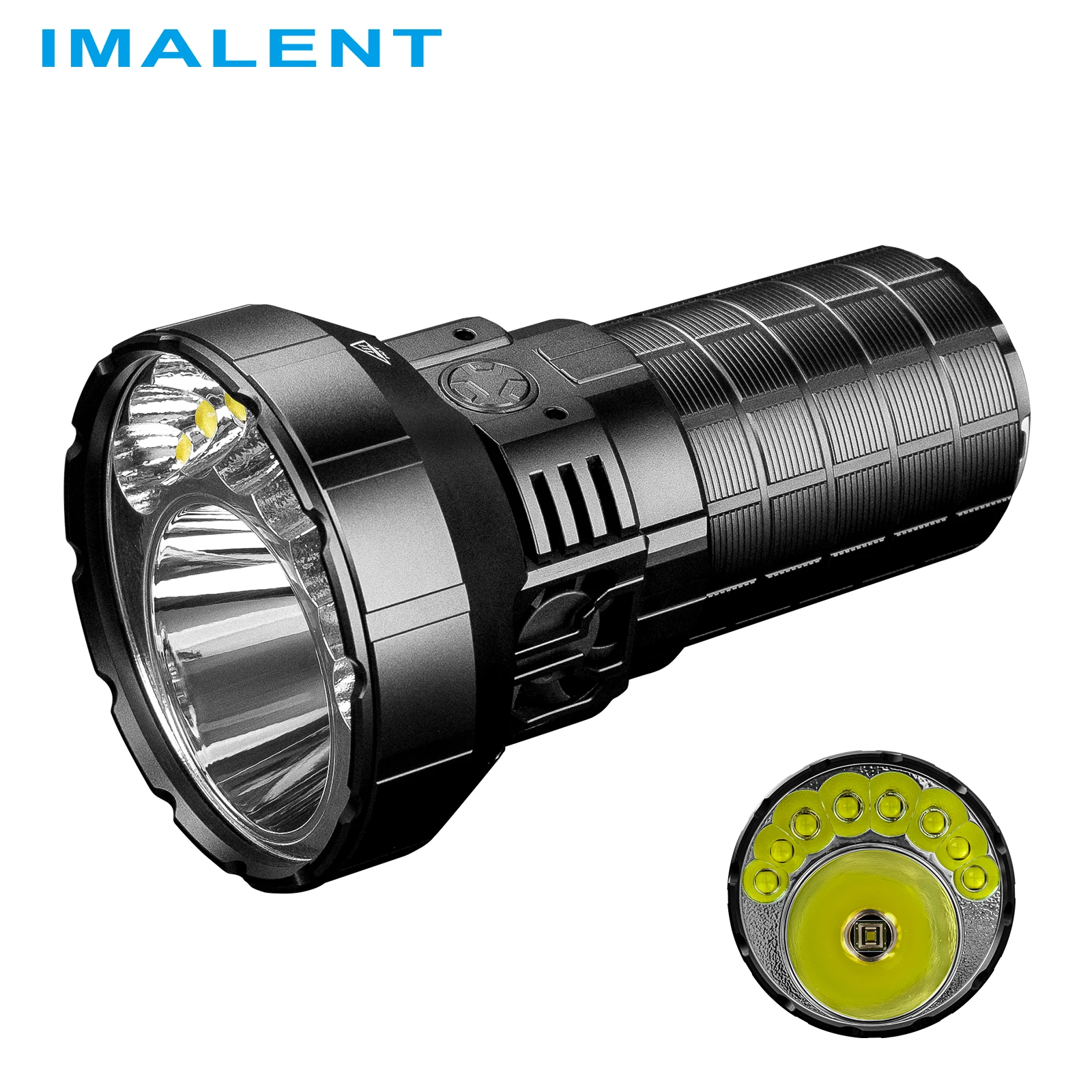 Imalent Mr90 Powerful Flashlight 50000lms Hunting Led Defense Cree Torch Convoy Brightest Rechargeable Searchlight - Flashlights & Torches - AliExpress