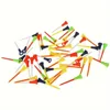 10pcs Plastic PP Golf Tees Multi Color 8.3cm/3.26in Durable Cushion Top Golf Tee Golf Accessories Golf Ball Holder 4
