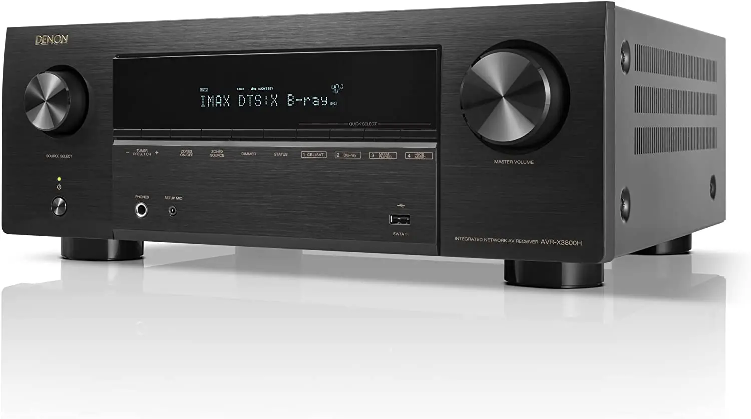 

Denon AVR-X3800H 9,4-Ch приемник (модель 2022)-8K UHD