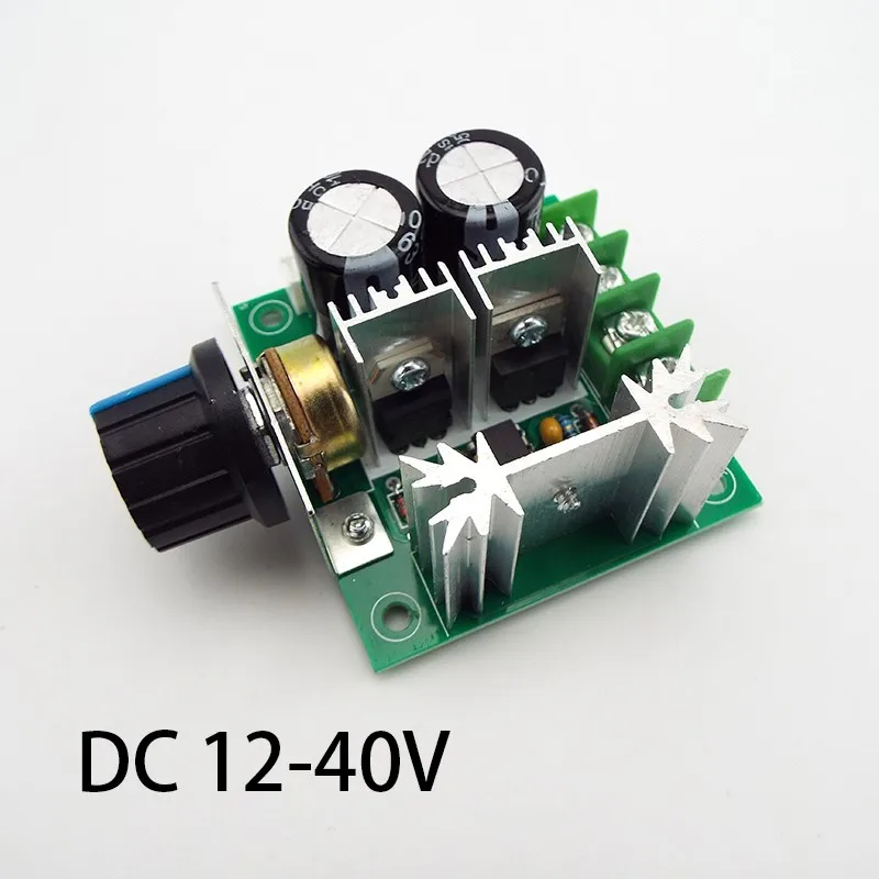 DC 12V 24V 30V 40V 13KHZ 자동 PWM DC 모터 조절기 레귤레이터 거버너 속도 컨트롤러 스위치 10A 50V 1000uF