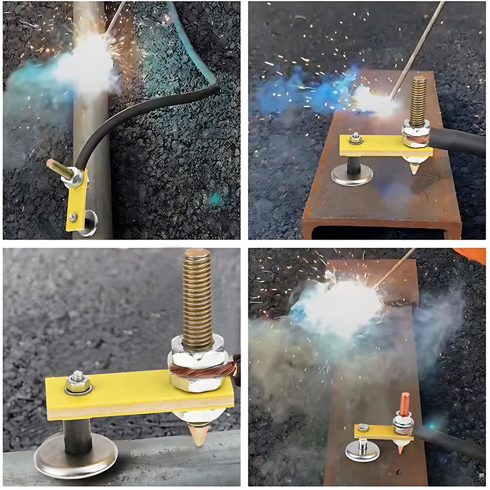 Magnetic Welding Ground Clamp with Enhanced Stability