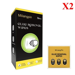 Multi - Surface Adhesive Remover Wipes: Effective Cleaner for Glue, Tape, Marker, and Labels (72pcs)