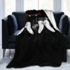 Depeche Cool Mode Blankets Velvet Print Breathable Lightweight Thin Throw Blanket for Bed Travel Quilt 4