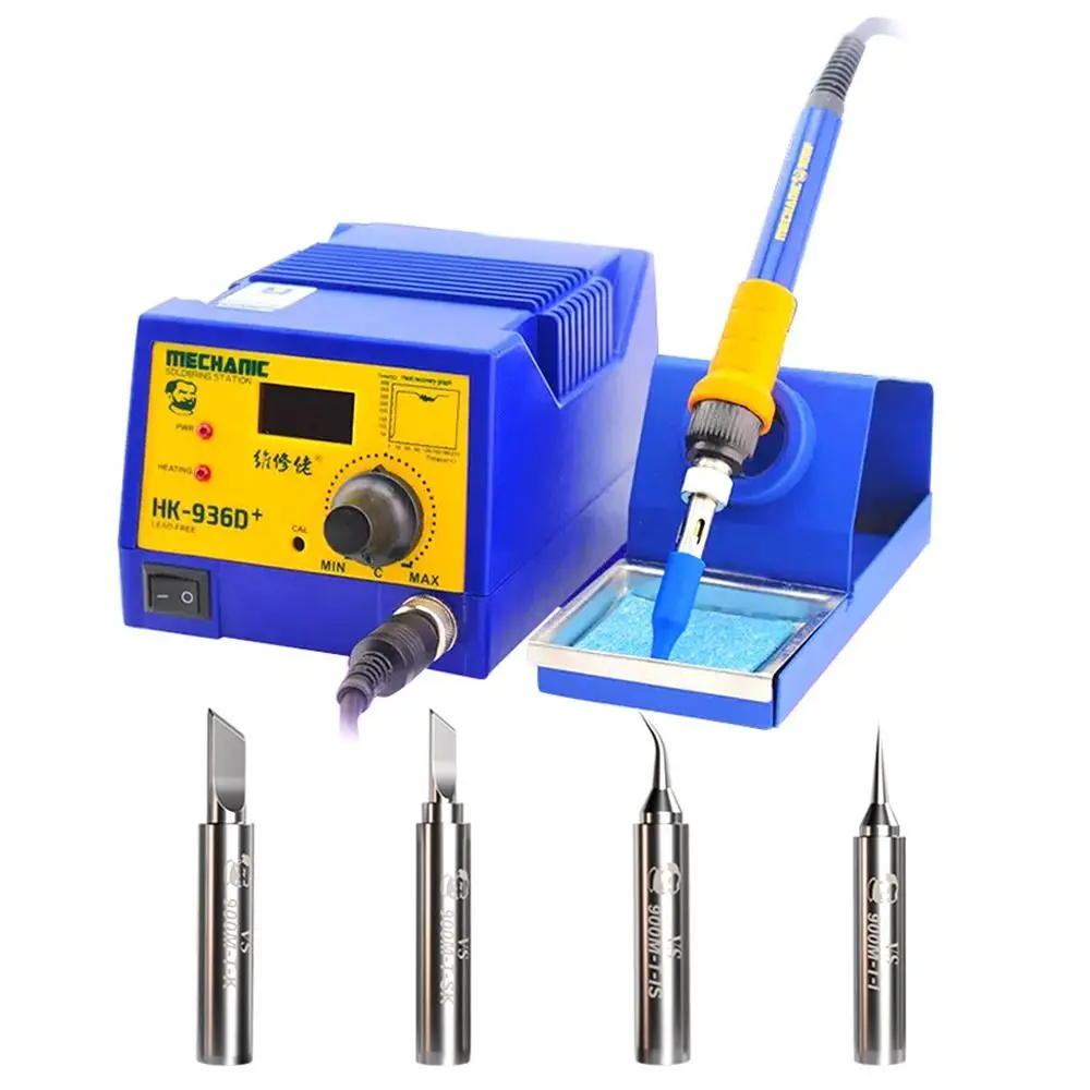 1Pcs 900M Soldering Iron Tip Lead-free Oxygen-free Copper Tips for 936 937 Soldering Stations soldering iron tips