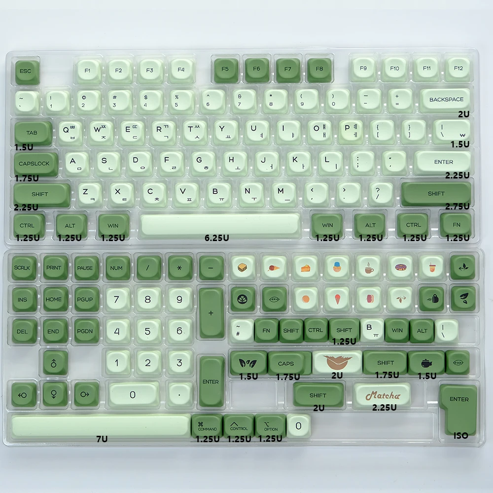Matcha, KOA, PBT, MOA Similar, Retro 7u,