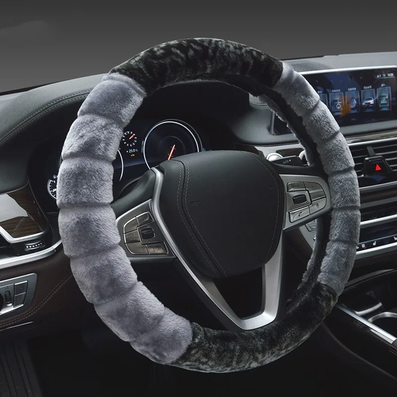 Soft Plush Steering Wheel Cover 1