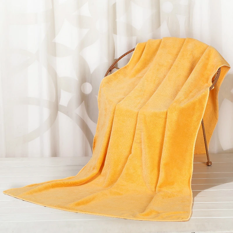 Super large, soft, super absorbent, quick-drying, non-fading, multi-purpose sports travel towel，The new microfiber bath towel, 4
