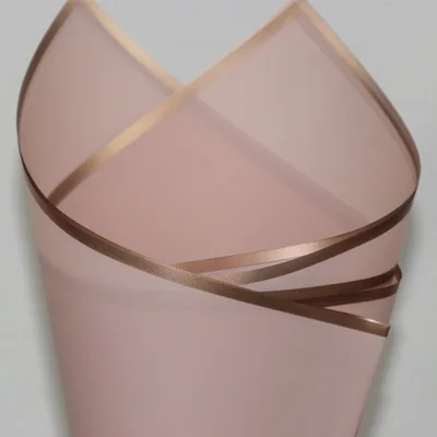 20pcs/lot Golden Border Rose Floral Wrapping Paper Korean Style Semitranparent Gift Wrap Florist Flower Bouquet Wrapping Paper pink