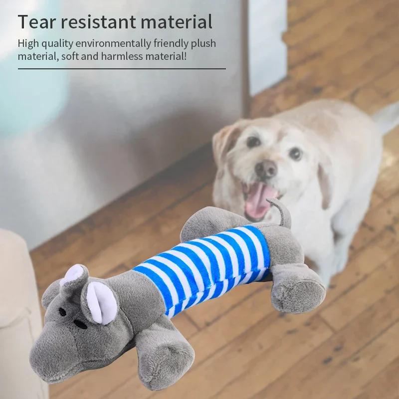 Plush Squeaky Dog Chew Toy 6