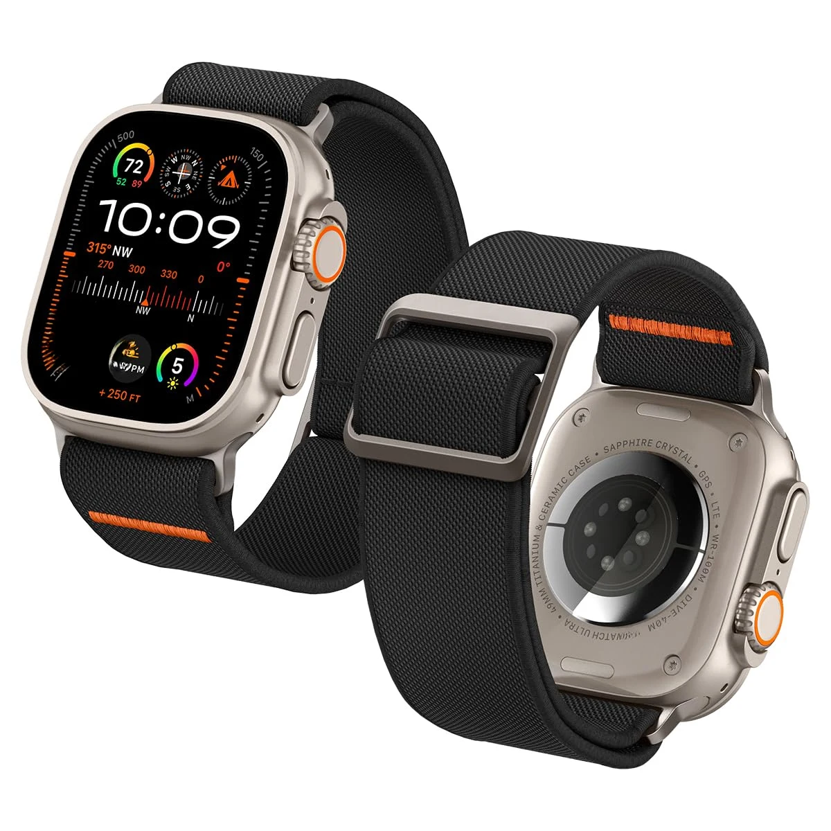 Durable Nylon Wristband for Smartwatches - Universal Fit, Various Sizes