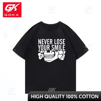 Summer Skull Pattern Women's Man's T-shirt Casual Sports Fun Printed Inspire T-shirt Top Women's Man's Clothing Top Tops Gift