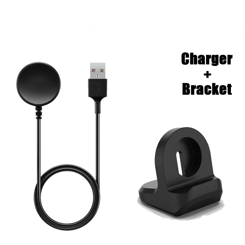 

USB Charger Cable For Samsung Galaxy Watch 4 5 Pro Classic Stand Dock Bracket For Watch 3 Active 2 Charging Adapter Cables