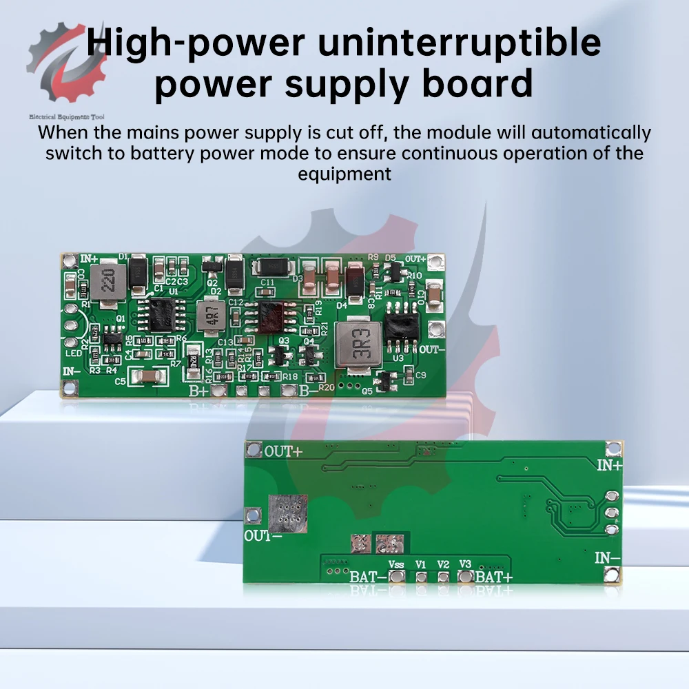 12V 36W High-power Uninterruptible Power Supply For 3S 18650 Lithium DC UPS Protection Converter Charge Discharge Control Board