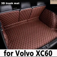 Per Volvo XC60 2015 2014 2013 2012 2011 2010 2009 tappetini per bagagliaio di un'auto tappeti per bagagliaio di carico fodera per tappeti accessori interni