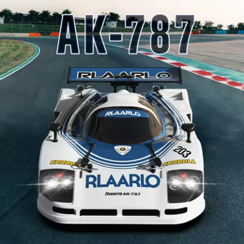 Rlaar AK-787 RC Car 2.4G 4WD High Speed Brushless Remote Control Drift Car 1/10 Children Toy Car Model Adult Gfit 2