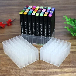 Multi-functional Desk Organizer Marker Pen Organizer Box Marker Pen Holder Stand Makeup Organizer Stackable Pen Holder