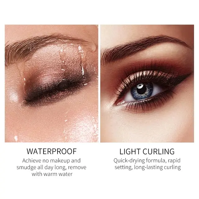 mascara Ensemble stéréo 5D, cils multicolores, brosse à dents serrée